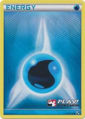 Water Energy 107/114 Crosshatch Holo Promo - 2011 Play! Pokemon